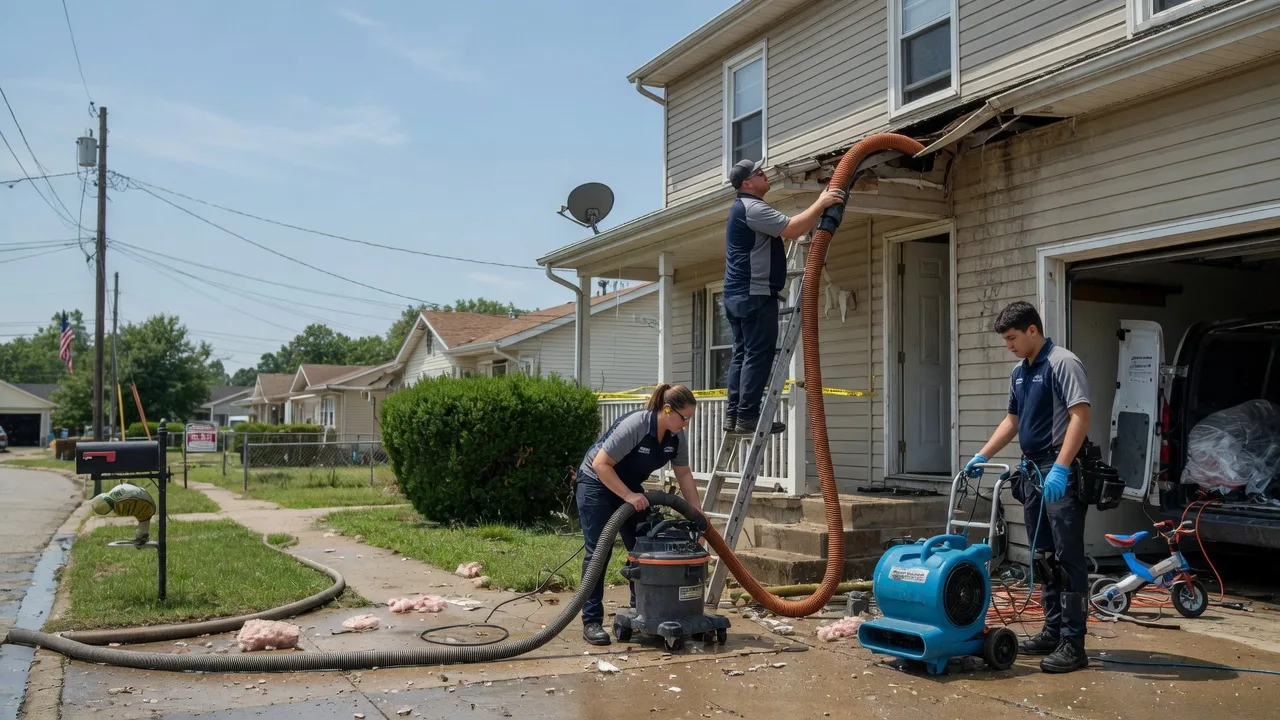 Water Damage Restoration in New Castle, PA near me